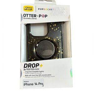 Otterbox Otter+Pop Symmetry Series Case for Apple iPhone 14 Pro SOFT MYSTIC NIB